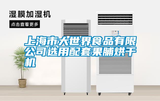 上海市大世界食品有限公司選用配套果脯烘干機