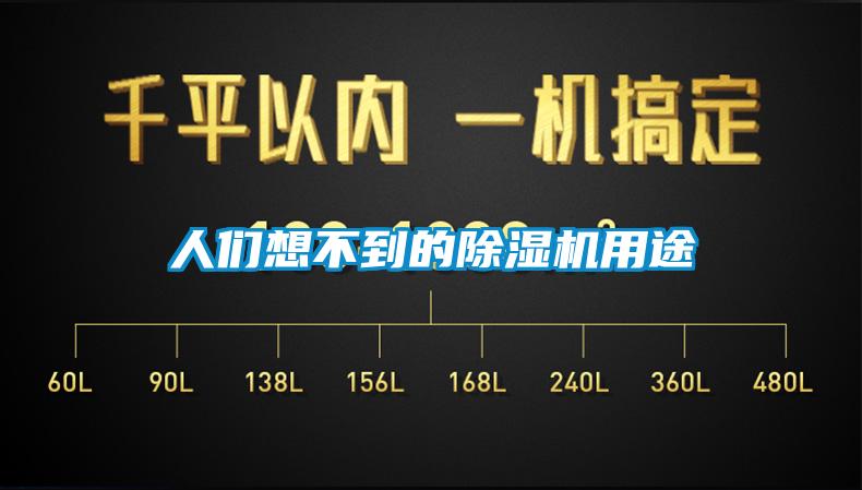 人們想不到的除濕機(jī)用途