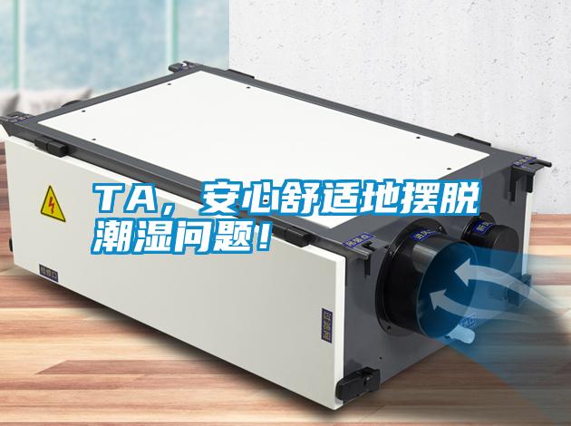 TA，安心舒適地擺脫潮濕問題！