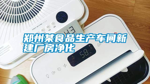 鄭州某食品生產(chǎn)車間新建廠房凈化