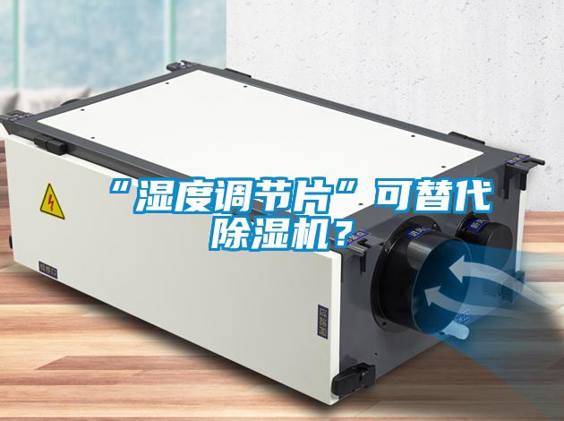 “濕度調(diào)節(jié)片”可替代除濕機(jī)？