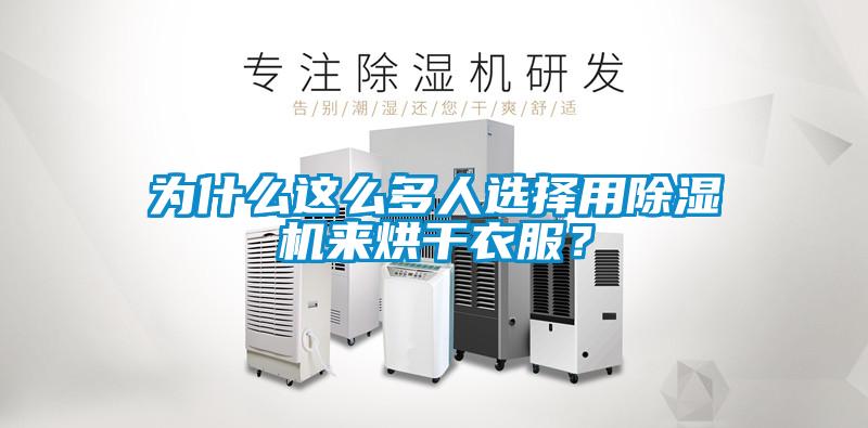 為什么這么多人選擇用除濕機(jī)來烘干衣服？