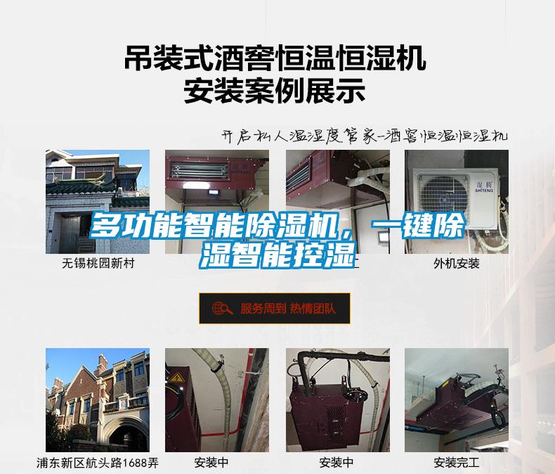 多功能智能除濕機(jī)，一鍵除濕智能控濕