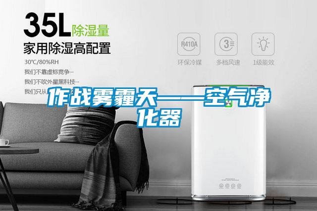 作戰(zhàn)霧霾天——空氣凈化器