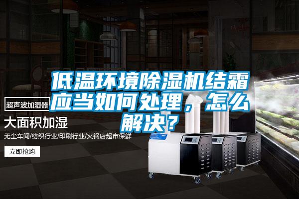 低溫環(huán)境除濕機結(jié)霜應當如何處理，怎么解決？