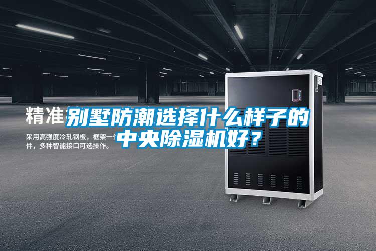 別墅防潮選擇什么樣子的中央除濕機(jī)好？