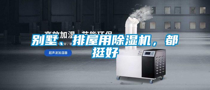 別墅、排屋用除濕機，都挺好
