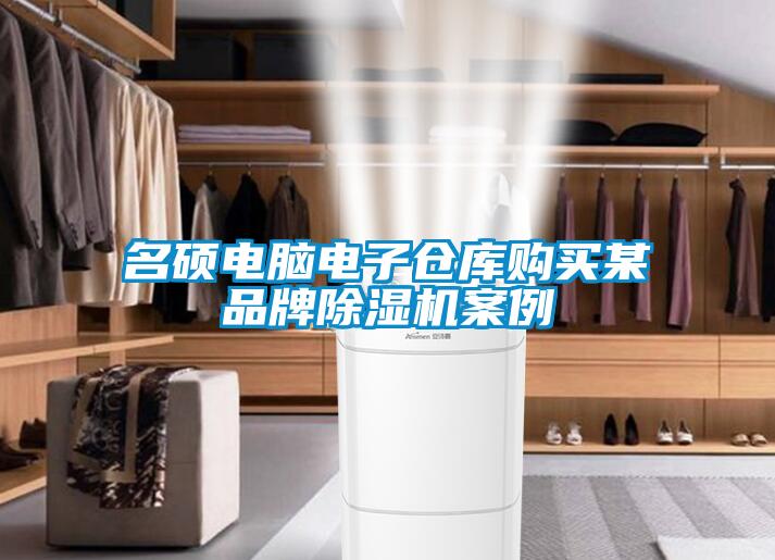 名碩電腦電子倉(cāng)庫(kù)購(gòu)買某品牌除濕機(jī)案例