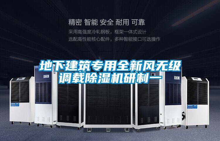 地下建筑專用全新風(fēng)無(wú)級(jí)調(diào)載除濕機(jī)研制一