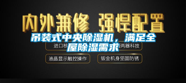 吊裝式中央除濕機(jī)，滿足全屋除濕需求