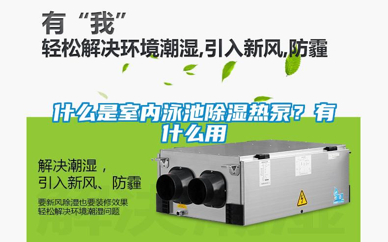 什么是室內(nèi)泳池除濕熱泵？有什么用