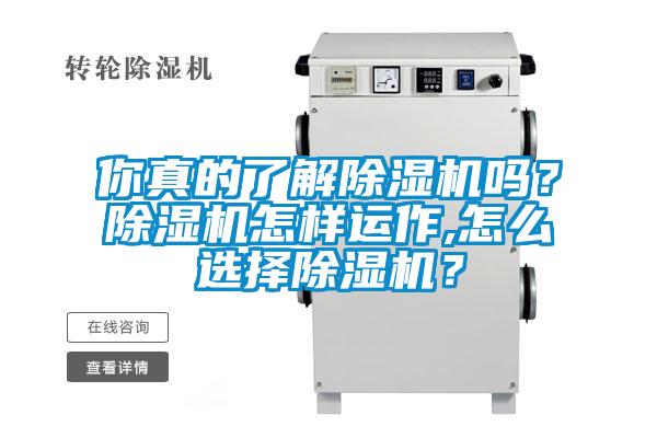 你真的了解除濕機(jī)嗎？除濕機(jī)怎樣運(yùn)作,怎么選擇除濕機(jī)？