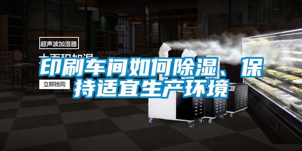 印刷車間如何除濕、保持適宜生產(chǎn)環(huán)境