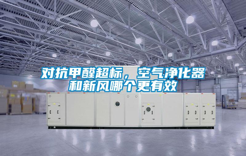 對抗甲醛超標，空氣凈化器和新風哪個更有效