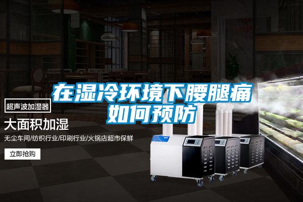 在濕冷環(huán)境下腰腿痛如何預防