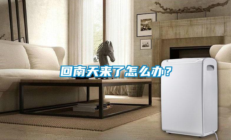 回南天來了怎么辦?