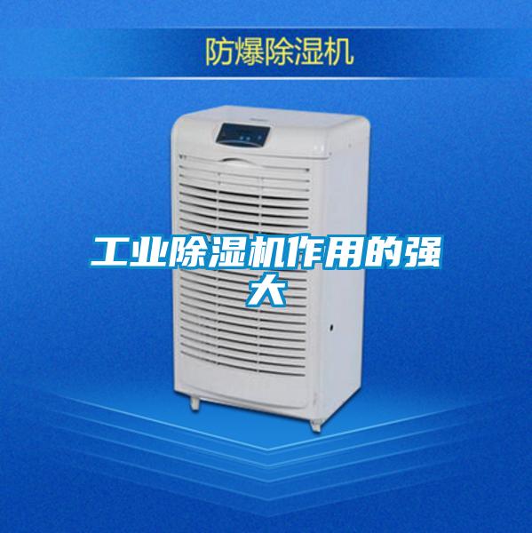 工業(yè)除濕機作用的強大