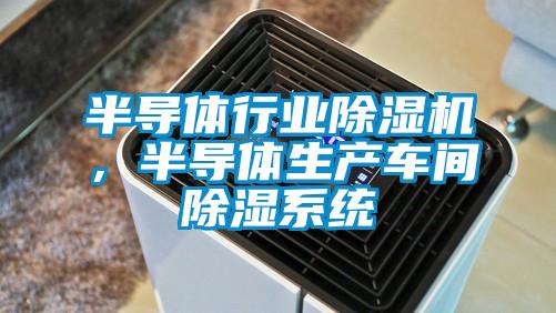 半導體行業(yè)除濕機，半導體生產(chǎn)車間除濕系統(tǒng)