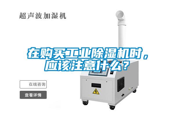 在購(gòu)買(mǎi)工業(yè)除濕機(jī)時(shí)，應(yīng)該注意什么？