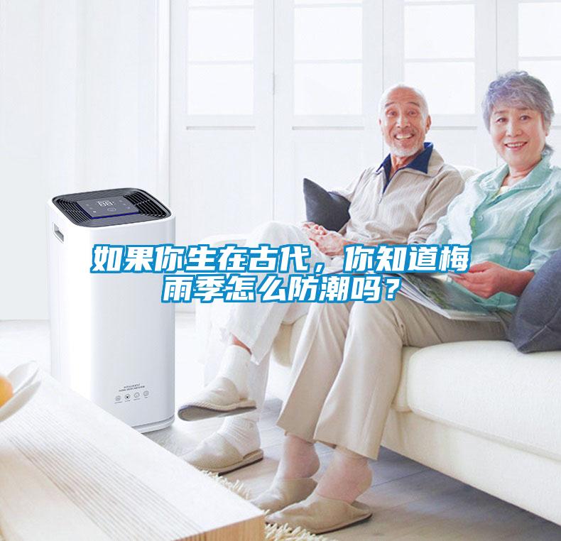 如果你生在古代，你知道梅雨季怎么防潮嗎？