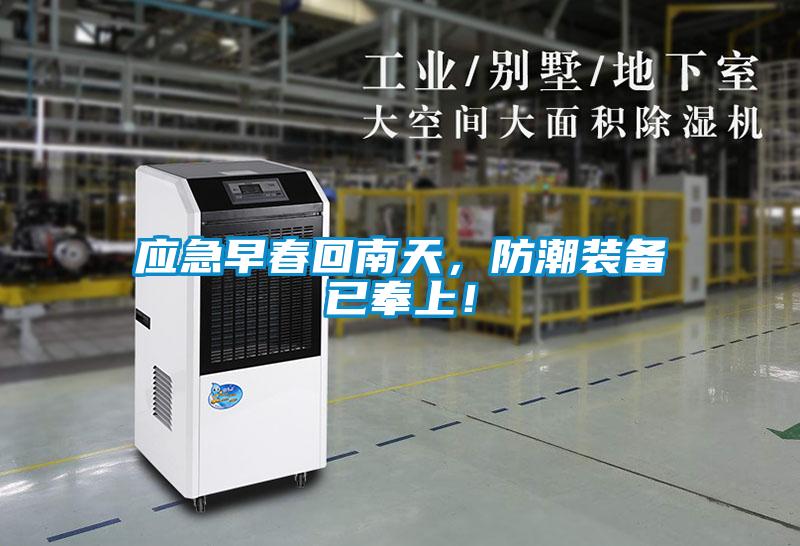 應急早春回南天，防潮裝備已奉上！