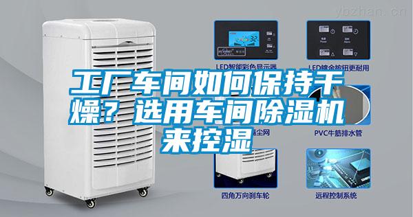 工廠車間如何保持干燥？選用車間除濕機(jī)來控濕