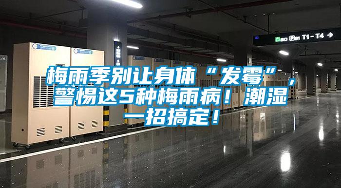 梅雨季別讓身體“發(fā)霉”，警惕這5種梅雨?。〕睗褚徽懈愣?！