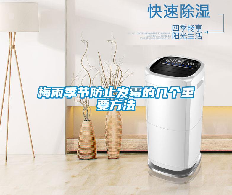 梅雨季節(jié)防止發(fā)霉的幾個(gè)重要方法