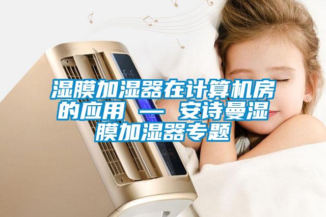 濕膜加濕器在計算機(jī)房的應(yīng)用 — 安詩曼濕膜加濕器專題