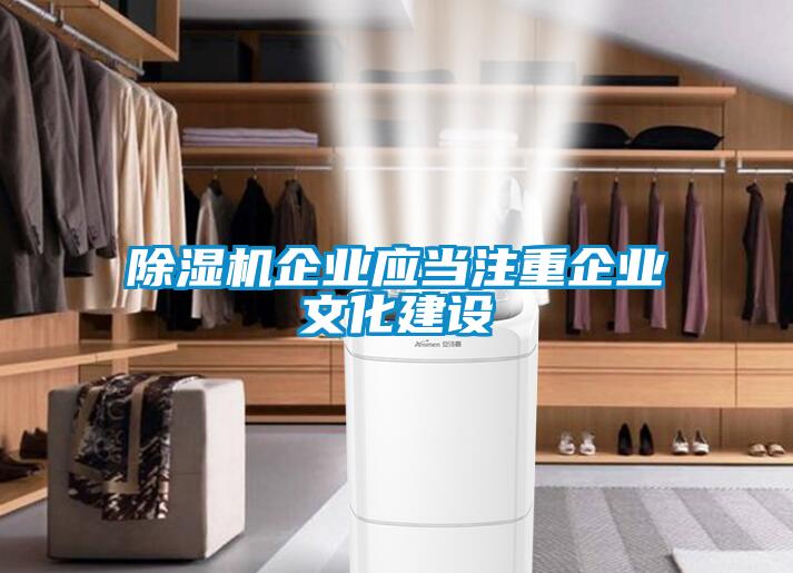 除濕機(jī)企業(yè)應(yīng)當(dāng)注重企業(yè)文化建設(shè)