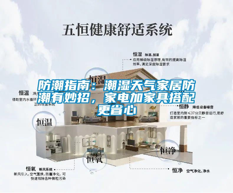防潮指南：潮濕天氣家居防潮有妙招，家電加家具搭配更省心
