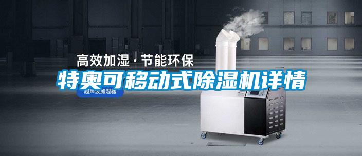 特奧可移動(dòng)式除濕機(jī)詳情
