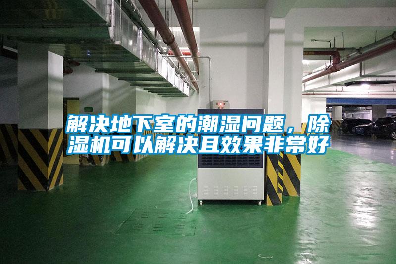 解決地下室的潮濕問題，除濕機可以解決且效果非常好