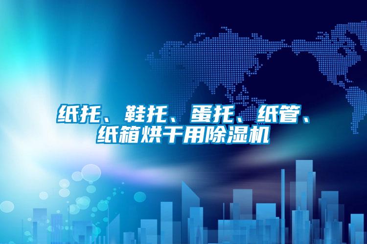紙托、鞋托、蛋托、紙管、紙箱烘干用除濕機(jī)