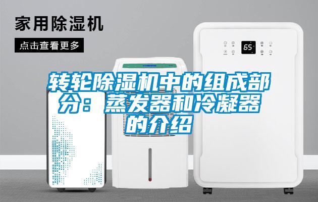 轉輪除濕機中的組成部分：蒸發(fā)器和冷凝器的介紹