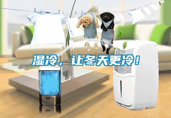 濕冷，讓冬天更冷！