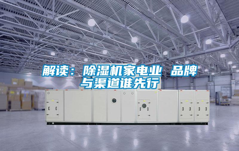 解讀：除濕機(jī)家電業(yè) 品牌與渠道誰先行