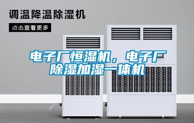 電子廠恒濕機(jī)，電子廠除濕加濕一體機(jī)