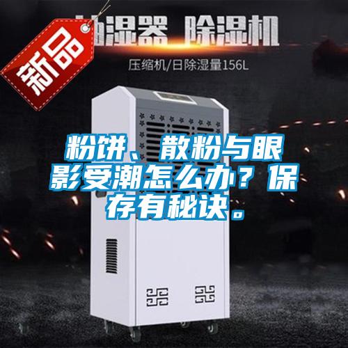 粉餅、散粉與眼影受潮怎么辦？保存有秘訣。