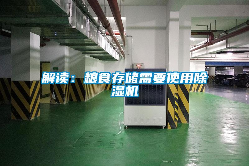 解讀：糧食存儲需要使用除濕機