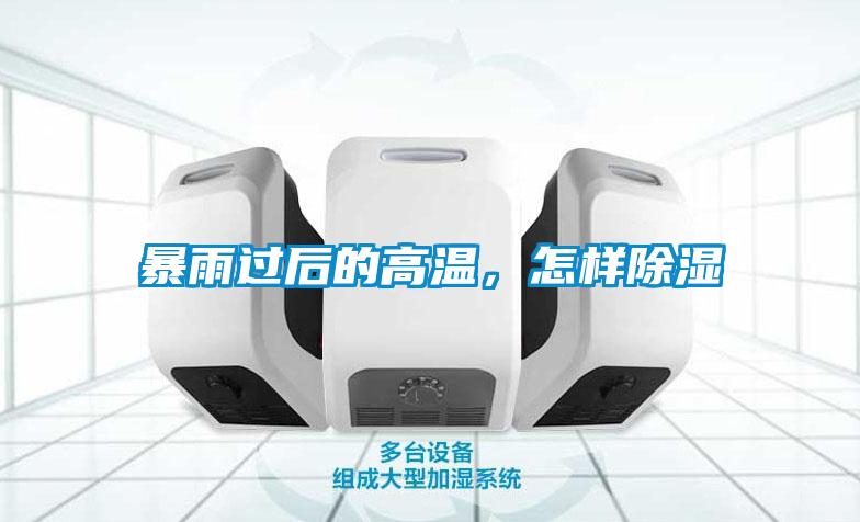 暴雨過后的高溫，怎樣除濕