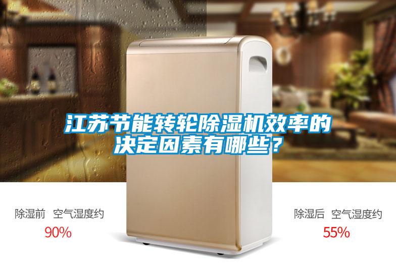 江蘇節(jié)能轉(zhuǎn)輪除濕機(jī)效率的決定因素有哪些？