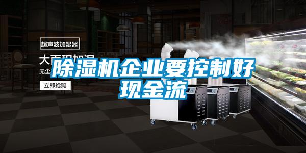 除濕機企業(yè)要控制好現(xiàn)金流