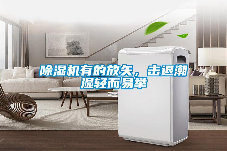 除濕機有的放矢，擊退潮濕輕而易舉