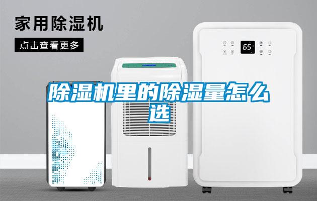 除濕機(jī)里的除濕量怎么選