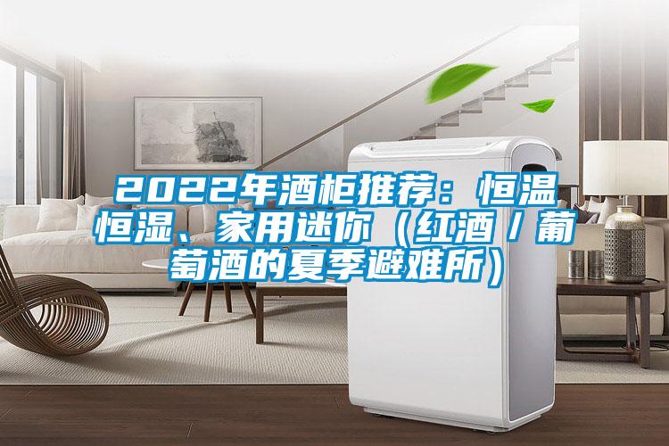 2022年酒柜推薦：恒溫恒濕、家用迷你（紅酒／葡萄酒的夏季避難所）