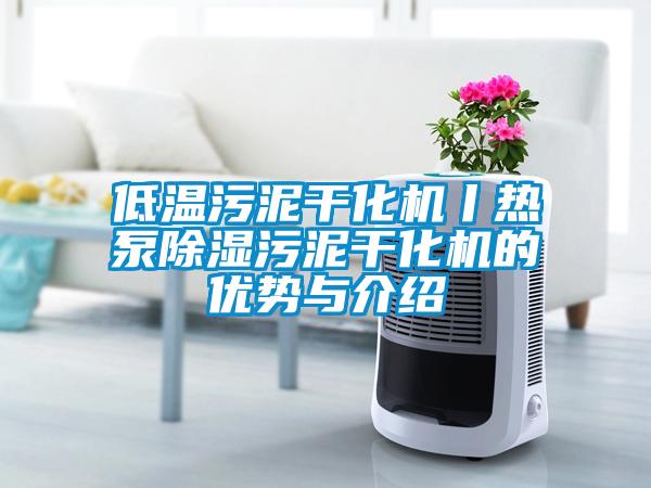 低溫污泥干化機丨熱泵除濕污泥干化機的優(yōu)勢與介紹