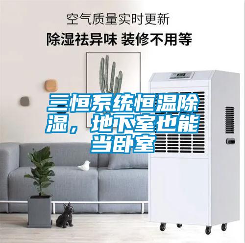 三恒系統(tǒng)恒溫除濕，地下室也能當(dāng)臥室