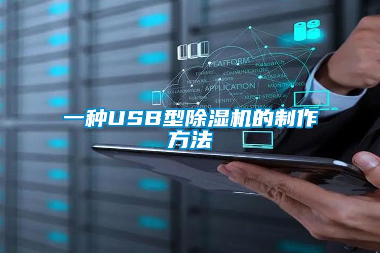 一種USB型除濕機(jī)的制作方法