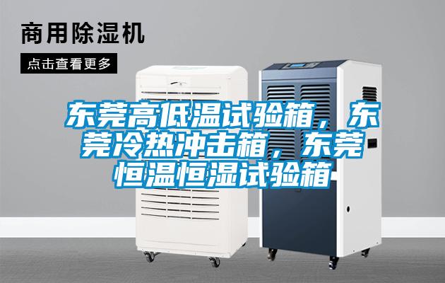 東莞高低溫試驗箱，東莞冷熱沖擊箱，東莞恒溫恒濕試驗箱